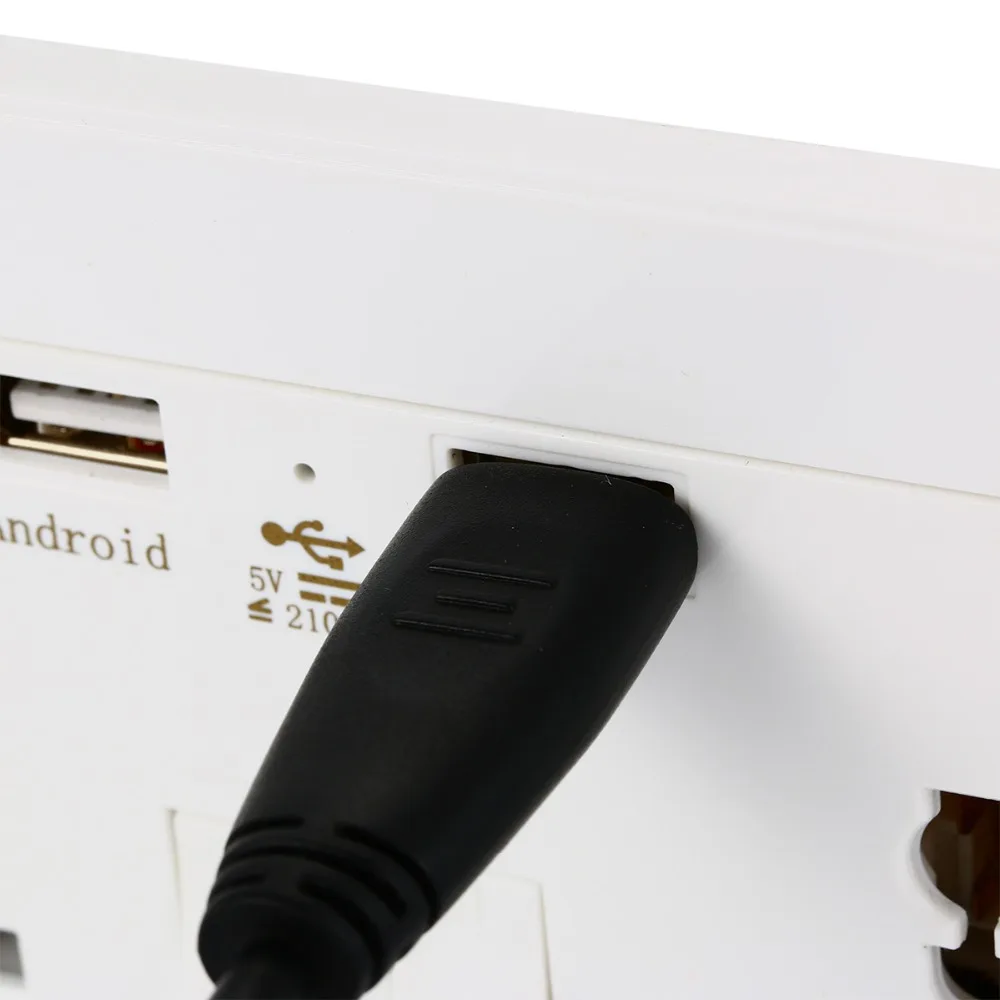 С 2 портами (стандарт 2100mA стены Зарядное устройство разъем адаптера Dual USB Порты и