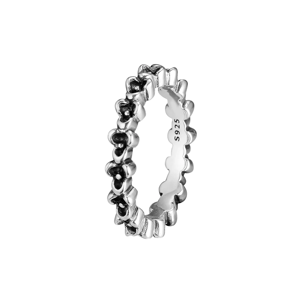 

925 Sterling Silver Ring Cubic Zirconia For DIY Jewelry Making Women Party Wedding Gift