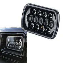 7 &quotx 5&quot дюйма 85 Вт светодиодный прямоугольная фара для Jeep Wrangler YJ