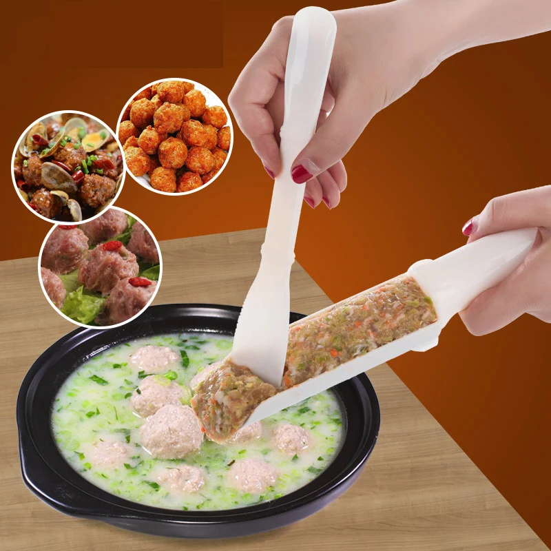 2Pcs/Set DIY Convenient Meatball Maker Useful Pattie Fish Beaf Meat Balls Burger Sets Kitchen Cooking Tools Gadgets Accessories | Дом и сад