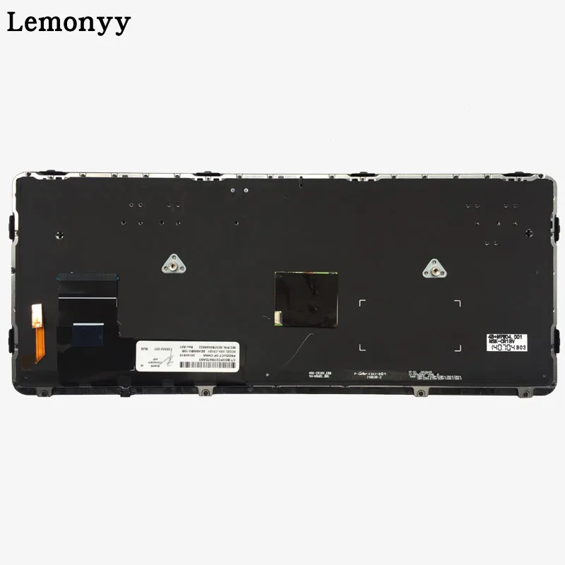 Русская клавиатура для hp Elitebook 720 G1 720 G2 725 G2 820 G1 820 G2 RU черная клавиатура для ноутбука с подсветкой