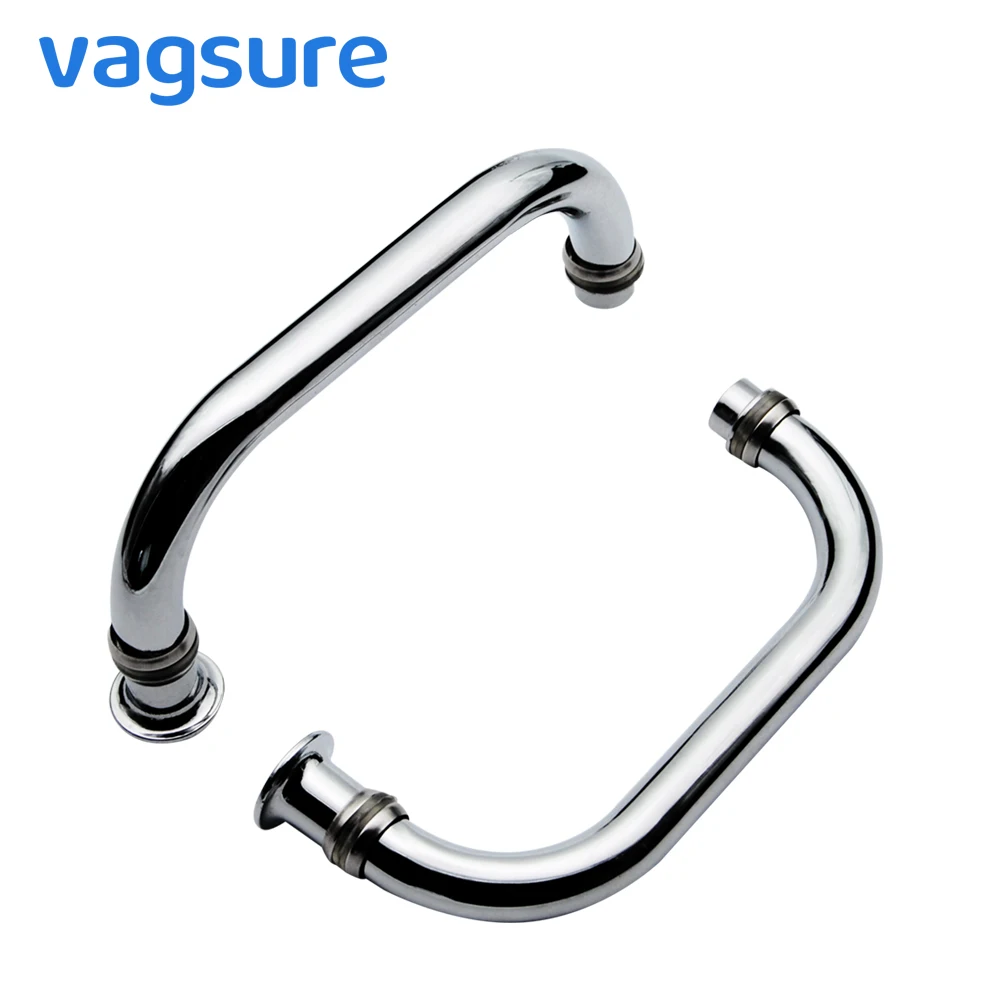 Дверные ручки из АБС и нержавеющей стали Vagsure 2 шт./лот для мебели внутренние