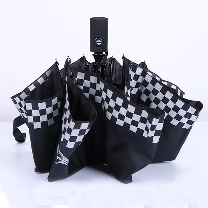 Автомобиль Автоматический зонт для MINI Cooper R55 R56 R57 R58 R59 R60 R61 F54 F55 F56 F57 F60 Clubman Countryman Paceman для эмблемой Mini