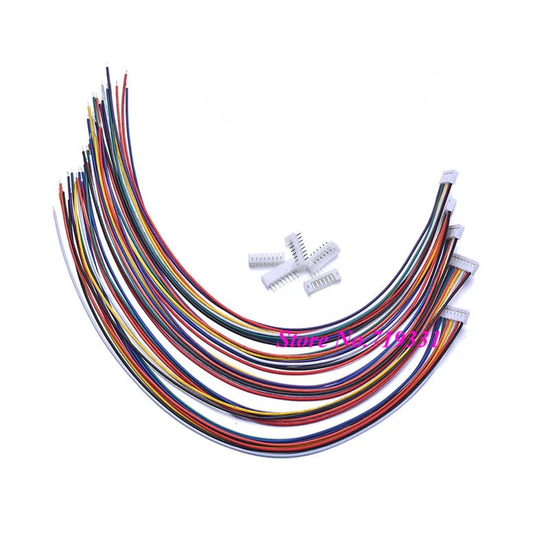8 контактный разъем Micro JST 2 0 PH штепсельная вилка с кабелями 1 комплект 20 комплектов