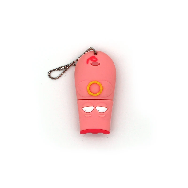 Мультяшная розовая Корона Свинья ручка накопитель personalizado Usb флеш 64 ГБ реальная