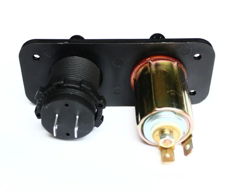 Зарядное устройство DC 5 В с двумя USB портами А и 1 + 12 В|cigarette plug adapter|lighter adaptercar adapter |