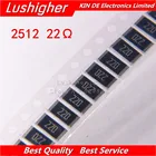 50 шт. 2512 SMD 1 Вт 5% 22R 220 22 Ом 22ohm 220HM резистор