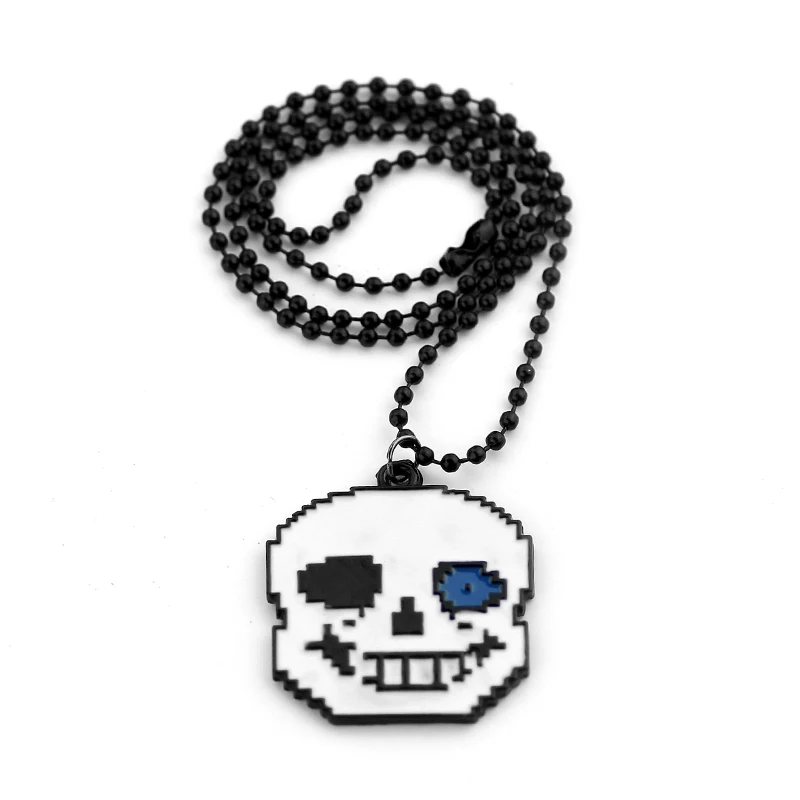 Аниме пиксели Сердце ожерелье Undertale Косплей из Frisk 24 &quotДлина красное сердце кулон