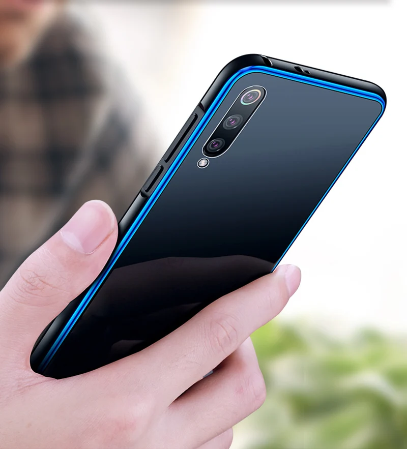 Чехол из закаленного стекла Bitingly для Xiaomi Mi 9 9 SE, съемный металлический бампер, задняя крышка для Xiaomi Mi 9SE, Жесткий Чехол