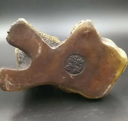 

Collection Chinese Brass Handwork Carving Twelve Zodiac Wealth Dog Animal Statue