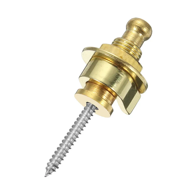 2 шт./компл. круглая головка акустическая Пряжка для гитарного ремешка гитарра