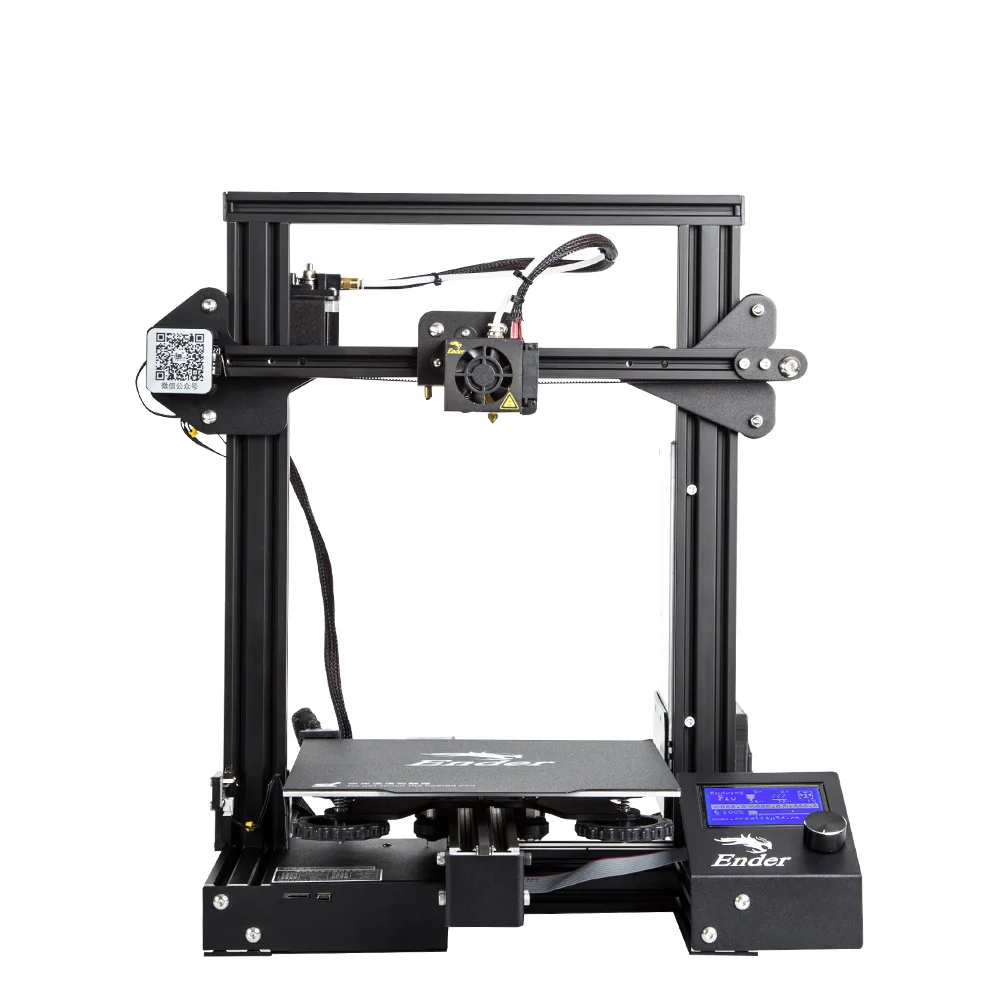 

Newest Ender-3 Pro 3D Printer DIY KIT Upgraded Cmagnet Build Plate Resume Power Failure Printing MeanWell Power Soft magnetic