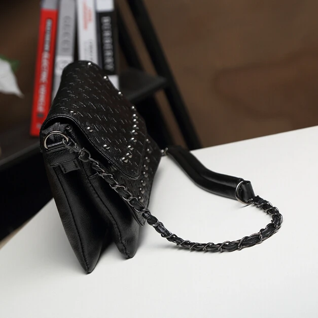 Женская Сумка stacy с заклепками в стиле панк|bag hot sale|rivet shoulder bagbag ladies |