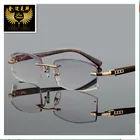 Модные качественные очки для чтения без оправы для мужчин и женщин с линзами Стразы очки серого цвета для пресбиопии для мужчин и женщин