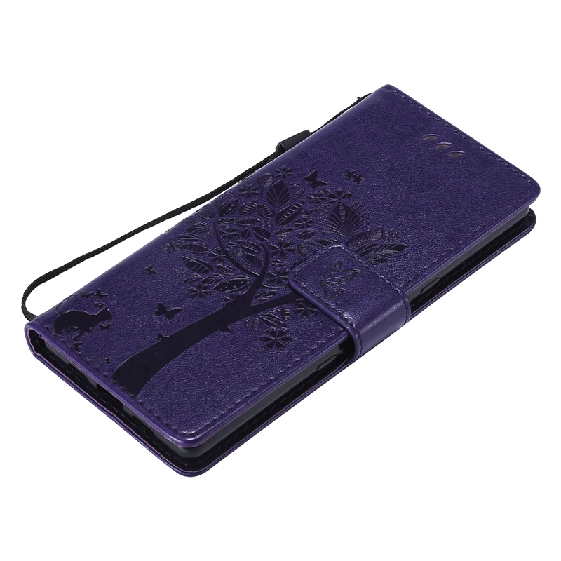 Filp искусственная кожа + силиконовый чехол-бумажник чехол для Coque sony Xperia XA3 телефон