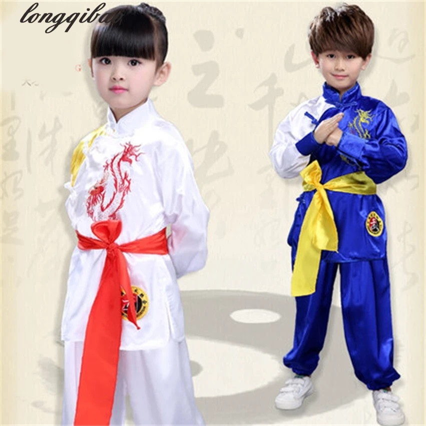 Детские костюмы для выступлений с длинными рукавами мужчин и женщин студентов