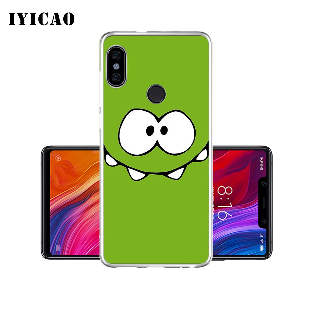 Мягкий силиконовый чехол для телефона IYICAO Cat smiling face с мультипликационным принтом