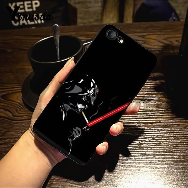Yinuoda для iphone 7 6 X Чехол Star Wars Kylo Ren Darth Вейдер Роскошный чехол для iphone X 6 7 6s 7plus 8 8Plus 5 XS XR - Цвет: 1