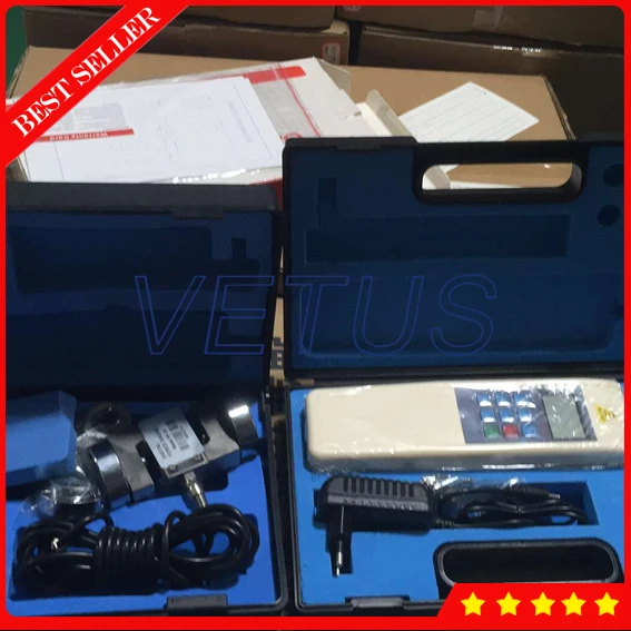 

HF-5K Digital Push pull gauge price with Digital Force Gauge Push and Pull Force Meter N/KG/LB 0-5000N RS232 External Sensor