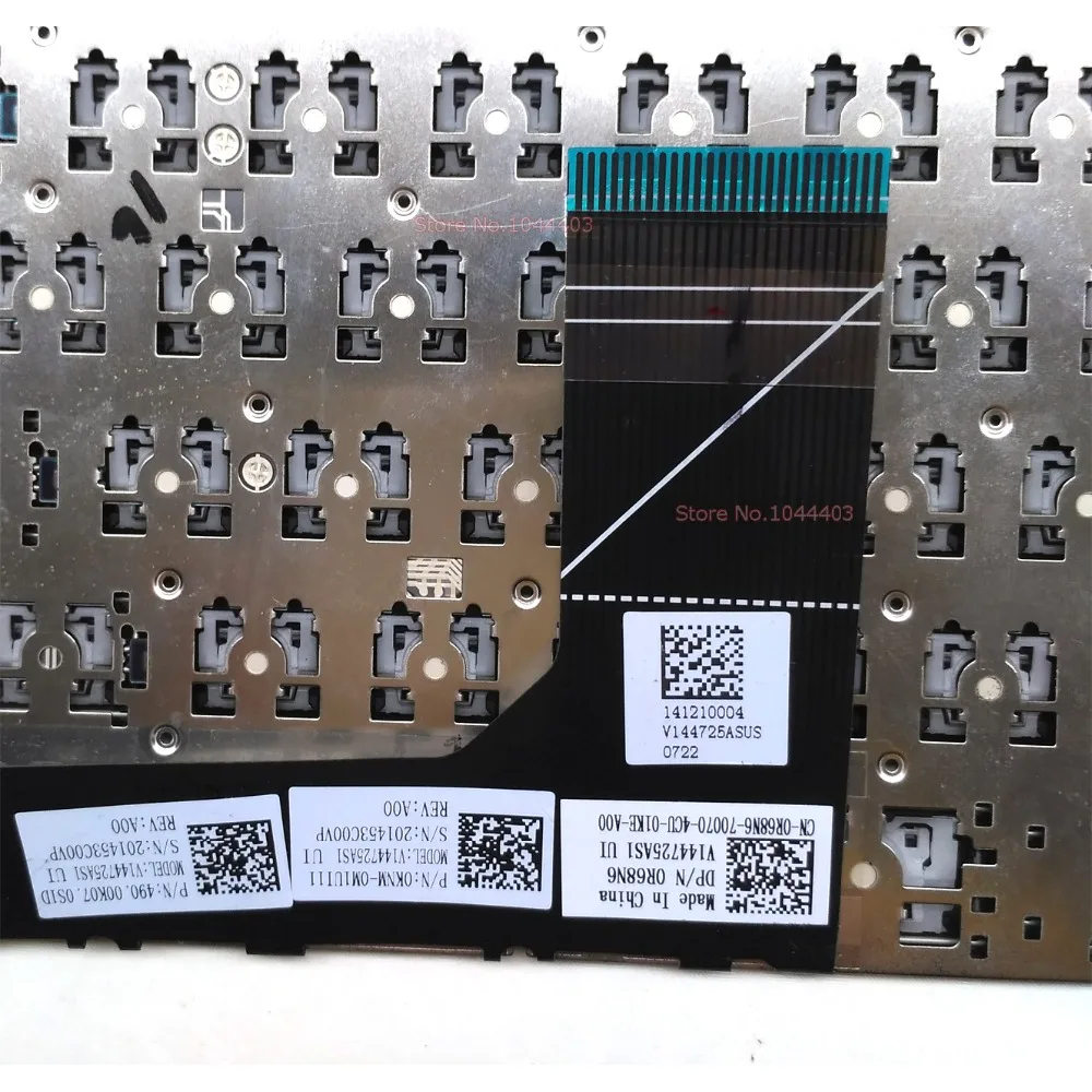 Новая клавиатура для ноутбука США Dell Inspiron P20T 11 3147 3148 3153 3158 0F4R5H 0R68N6 V144725AS1 черная без