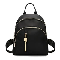 female backpack black fashion student school bag for women girl travel shoulder bag