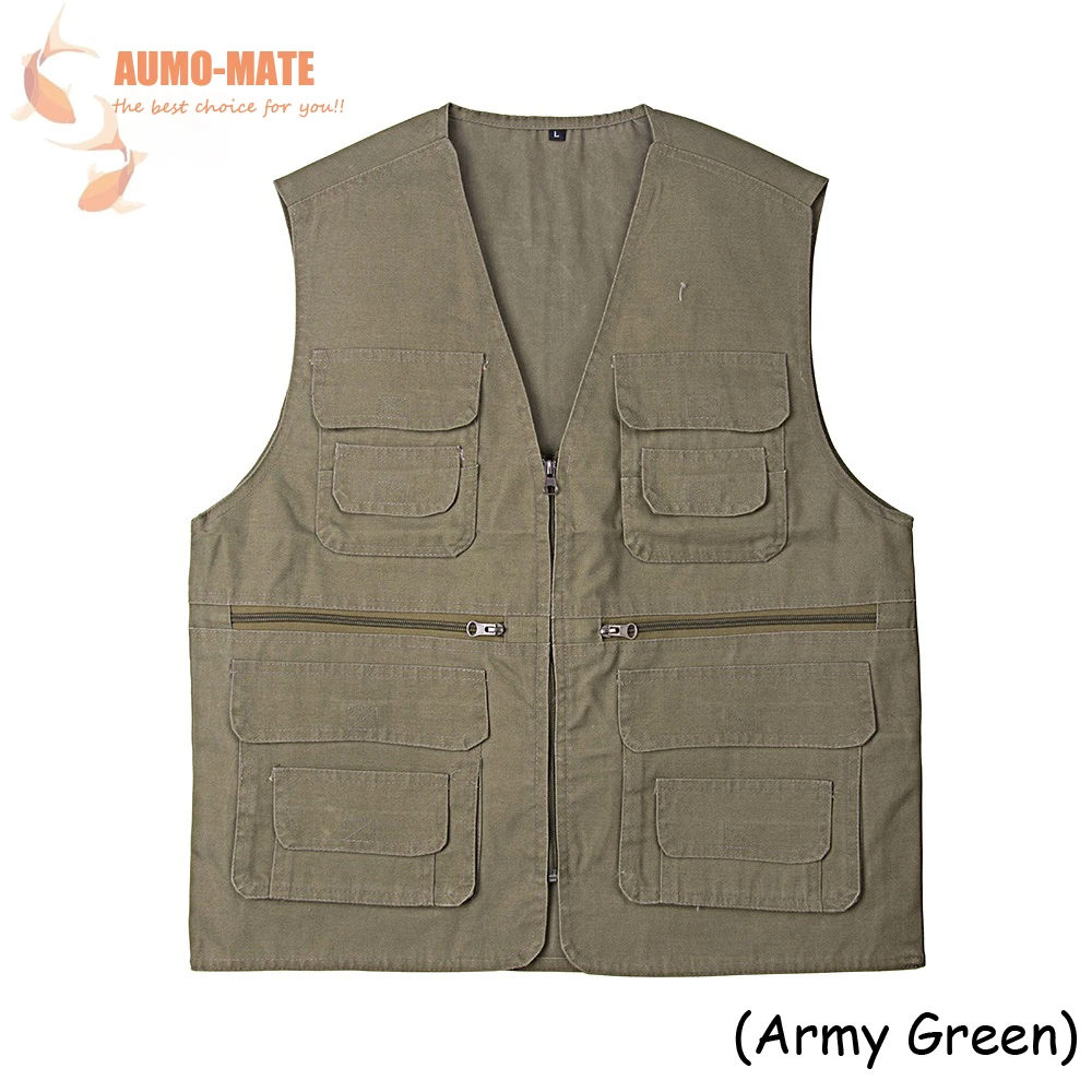 Fly Fishing Vest Outdoor Sleeveless Jackets Cotton Waistcoat Vests Fit For Hiking and Camping | Спорт и развлечения