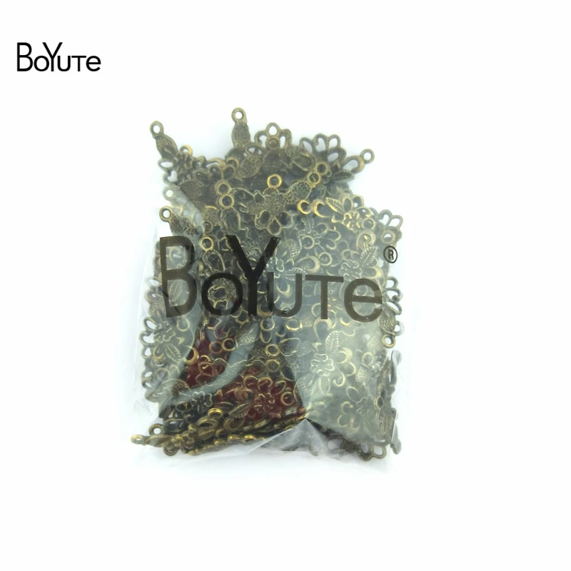 BoYuTe (100 шт./лот) 16*25 мм сплав цинка с античным бронзовым покрытием аксессуары для