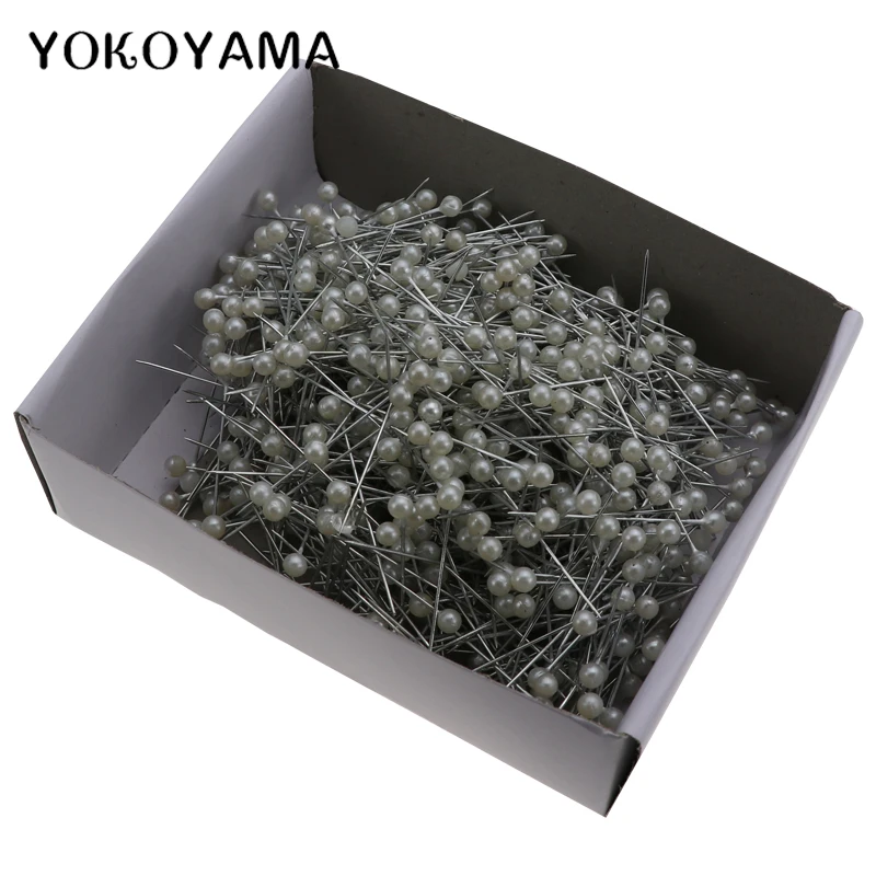 YOKOYAMA 1 упаковка круглые жемчужные головки искусственные цветы кройка и шитье