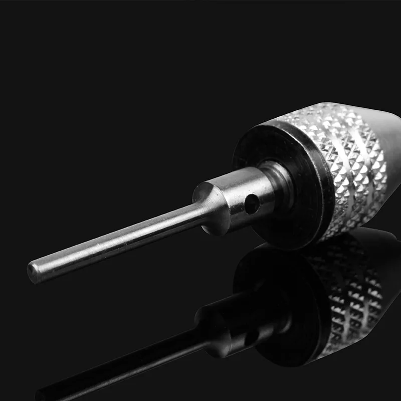 1/4 &quotБЕСКЛЮЧЕВОЙ патрон для сверла дрели Круглый хвостовик адаптер конвертер 0 3 4