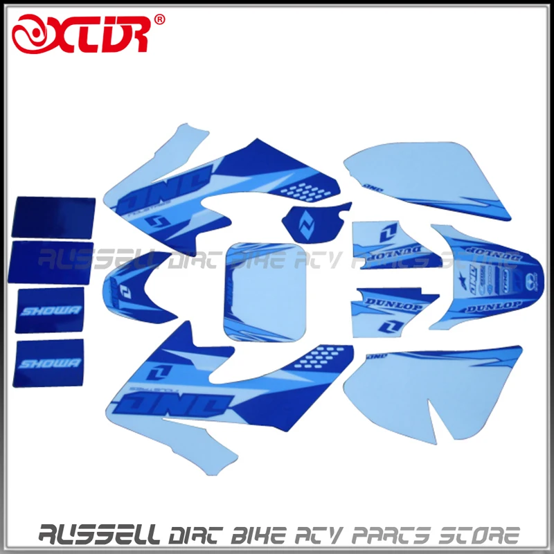 Наклейки наклейки набор графических наклеек для мотоцикла Honda CRF50|sticker kit|decal