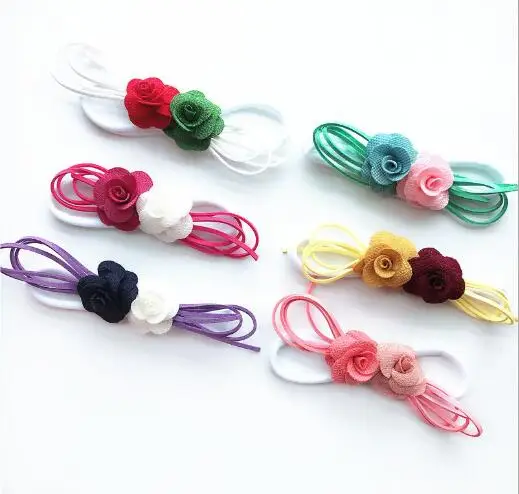 Повязка на голову с цветами радуги 1 шт.| |