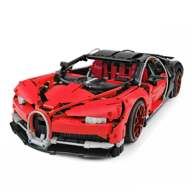NO BOX Decool блоки Bugatti Утюги совместимые 20086 IegoSet Technic Voiture 42083 Строительные кирпичи обучающая игрушка подарок для Chlidren - Цвет: NO BOX
