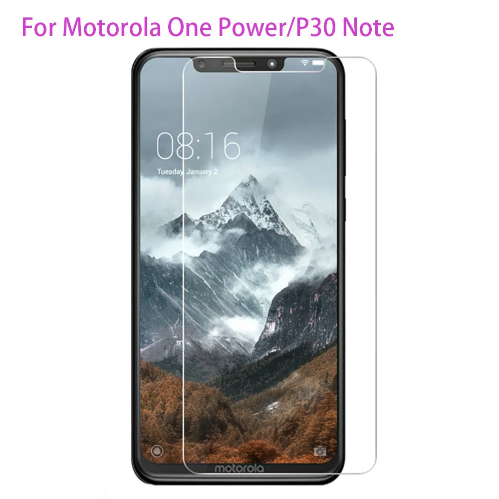 Закаленное стекло Naxtop для Motorola Moto One Power / P30 Note Z3 Play Z2 Force 2 шт.|Защитные стёкла и