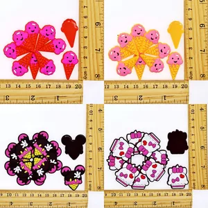 10 шт. милые украшения для мороженого и капкейка с плоской задней стороной, подходят для браслетовзабивкифотоаксессуаров для волос, подвески, подарок для рукоделия