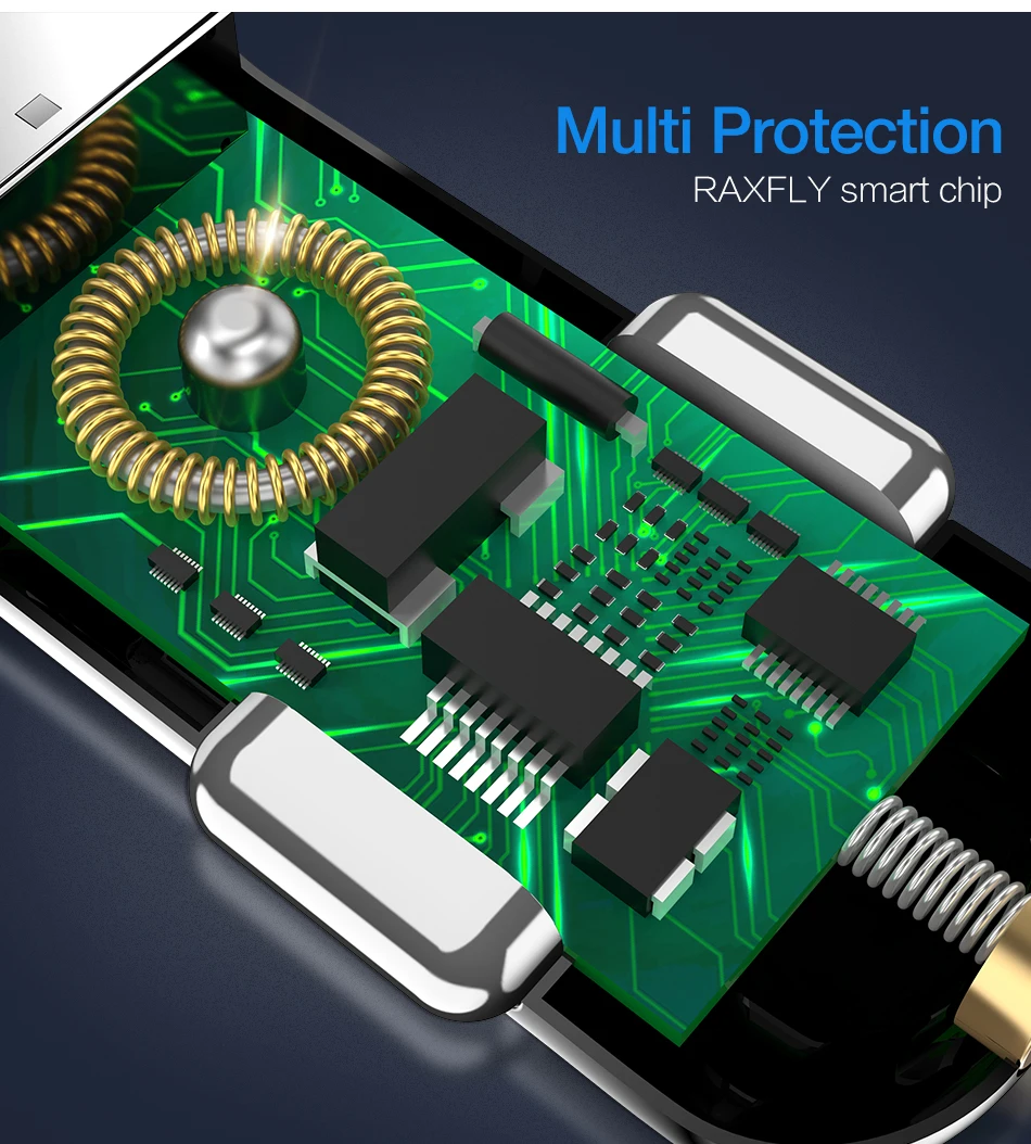 USB raxfly автомобиля Зарядное устройство для iPhone samsung двойной 2 Порты светодио дный Дисплей USB Автомобильное Зарядное устройство для Xiaomi huawei зарядки телефона аксессуары