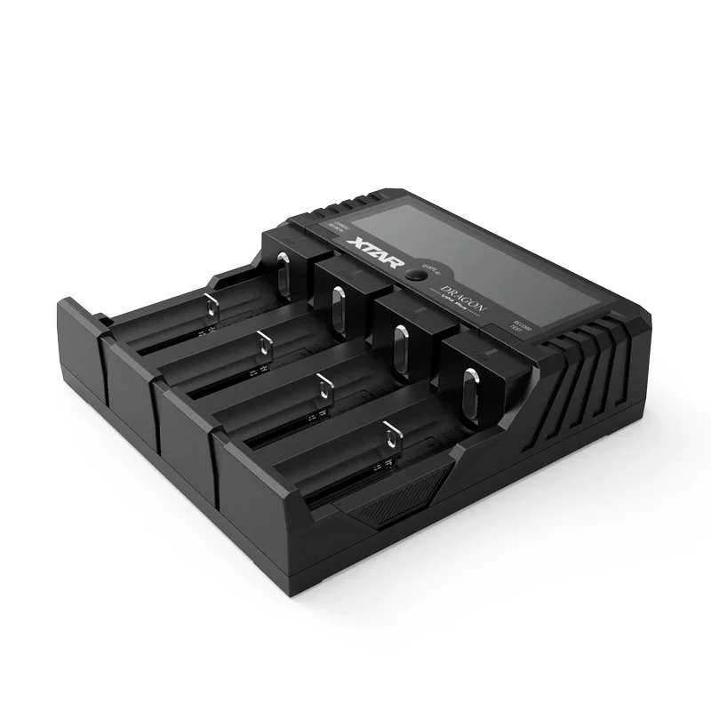 XTAR DRAGON VP4 PLUS смарт-зарядное устройство набор быстрой зарядки Cargador 18650 зарядное устройство VS XTAR VP4C USB зарядное устройство Новинка - Цвет: VP4PLUS-AU