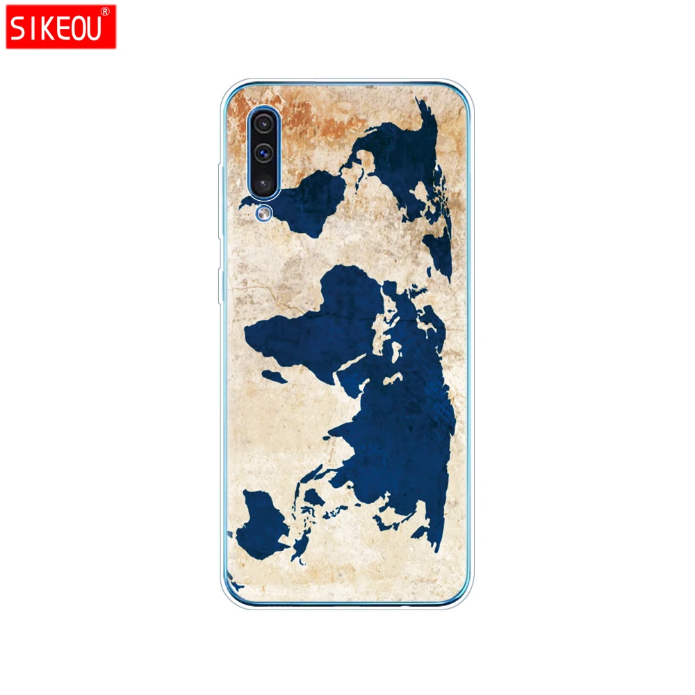 33708 Для samsung Galaxy A50 силиконовый прозрачный Футляр задняя крышка чехол для телефона для samsung A50 A505 A505F SM-A505F мягкий чехол 6,4 - Цвет: 33708
