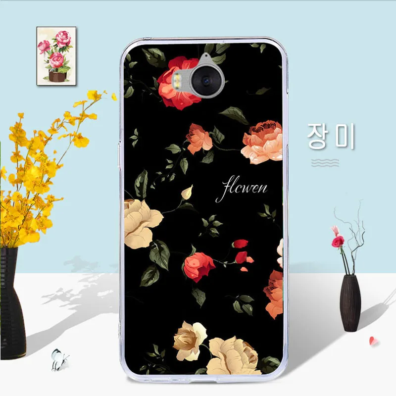 Для Huawei Y5 2017 чехол для Y6 Мягкие TPU роспись Телефонные Чехлы 5.0 &quotmya-l22 mya-l23 Коке |