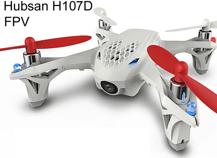 Оригинальная Hubsan X4 H107D FPV 4CH 6-осевая камера Квадрокоптер RTF 5 8G 6CH передатчик rc
