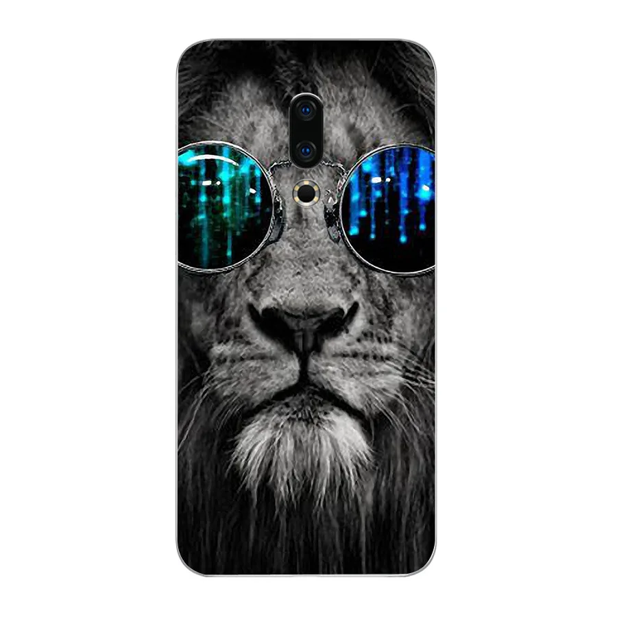 Чехол для телефона s Meizu 16 милый Единорог 15 Plus силиконовый чехол мягкая задняя