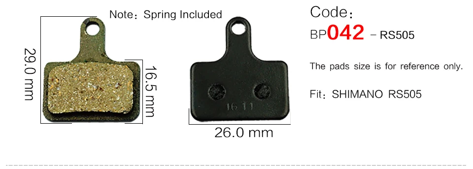 4 пары 8 шт. велосипедные дисковые Тормозные колодки для SHIMANO SRAM AVID HAYES TEKTRO Magura формула и скутер, link-2
