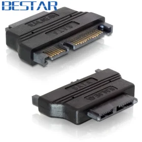 

SATA 22 /Male to slimline SATA 13 Female laptop CD-ROM convertor adapter