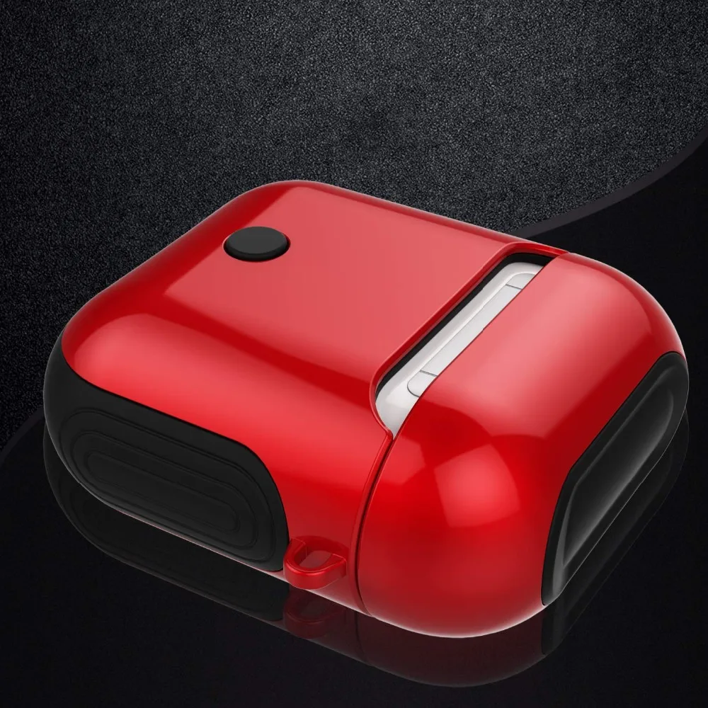 Protection Case Cover Skin with Lanyard Ultral Hybrid Design Silicone and Hard Dual Layer for Apple AirPods Accessories | Электроника
