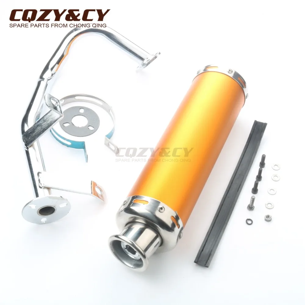

Scooter high performance exhaust pipe for Massimo SL50QT 50 China GY6 139QMA 139QMB 50cc 4 strokes