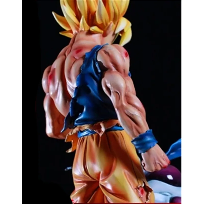 Dragon Ball Z Super Saiyan Son Goku VS Frieza 1/6 GK статуя смолы фигурка Коллекция Модель игрушки G2256