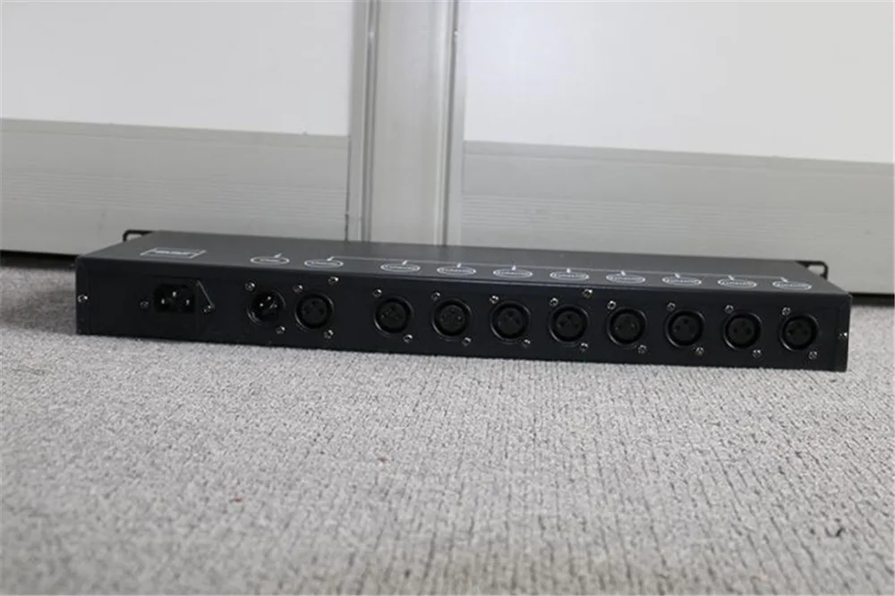 DMX512 дистрибьютор усилитель 8 way Splitter Stage светильник dmx dj оборудование сценического