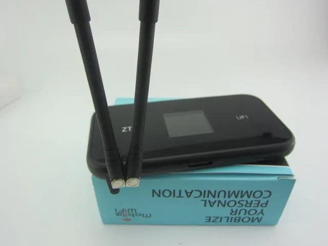 (+ 2 антенны) мобильный телефон ZTE MF980 UFi точка доступа 4G LTE cat9 wifii роутер с поддержкой