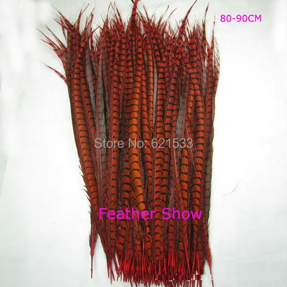 

50 шт./лот! Red Lady Amherst перо из хвоста фазана, отлично подходит для домашнего декора, костюмов, головных уборов, декора для свадеб и мероприятий, ...