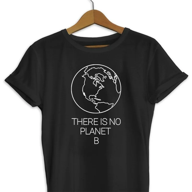Cncool футболка с надписью There Is No Planet B летняя простая женская День Земли