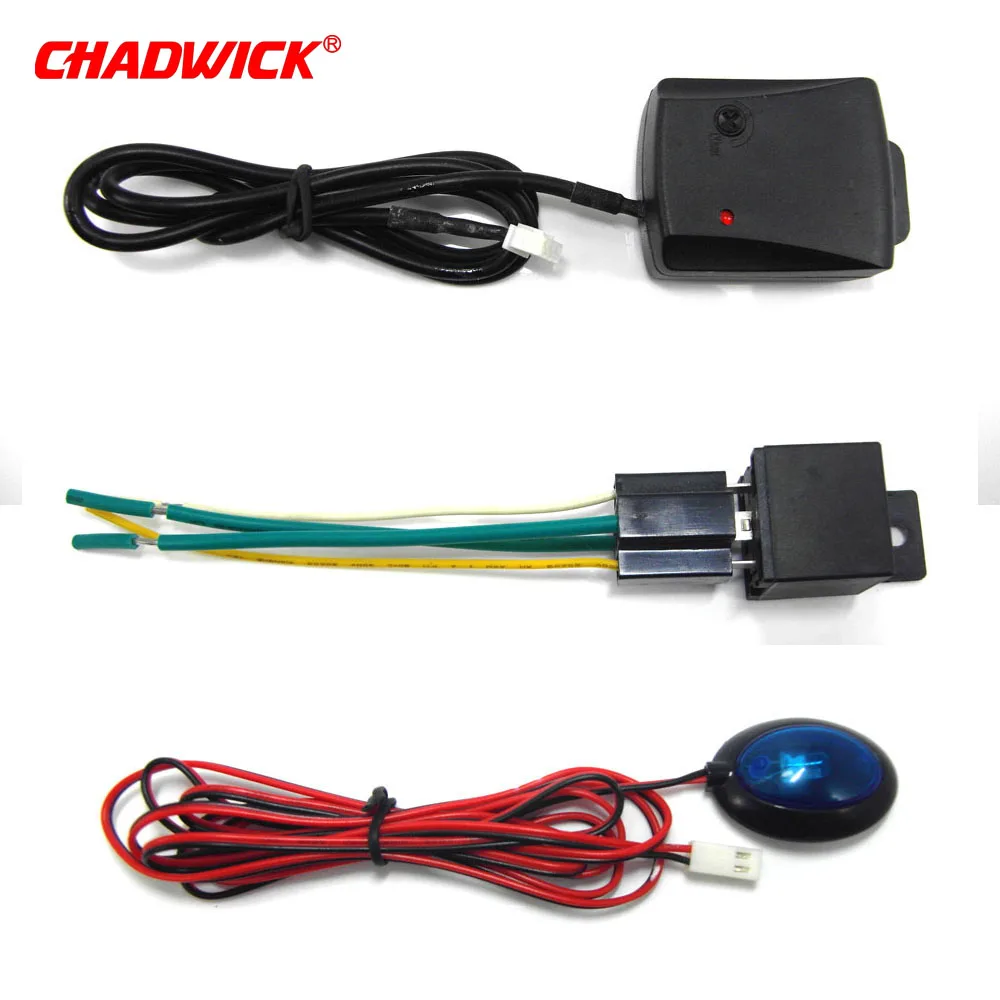 CHADWICK 8118 для Мицубиси#7 откидной ключ Автомобильная сигнализация с сиреной односторонняя Автоматическая безопасность без ключа вход автомобиля Противоугонная